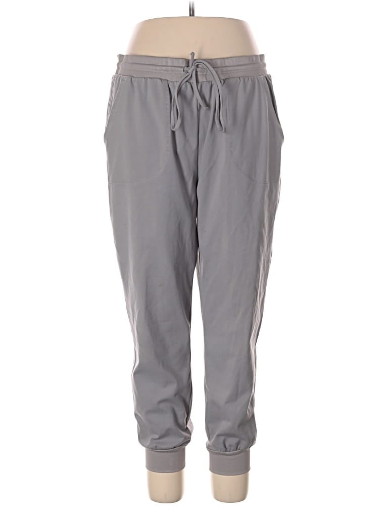 Pre-owned Rachel Zoe Tjx Track Pants In Gray