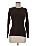 Sweaty Betty Animal Print Brown Pullover Sweater Size 6 - photo 1