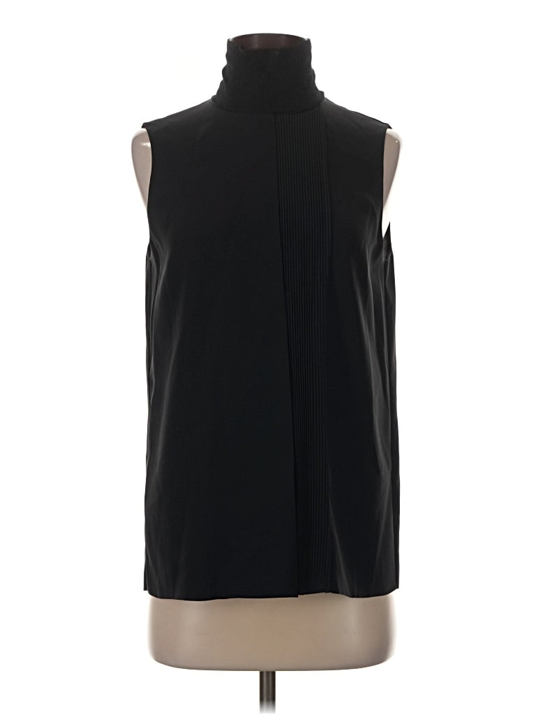 Pre-owned Mng Suit Sleeveless Blouse In Black