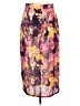 Assorted Brands 100% Polyester Print Purple Casual Skirt Size 12 - photo 1