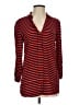 Splendid 100% Rayon Stripes Red Long Sleeve Blouse Size S - photo 1