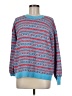 Ann Taylor LOFT Stripes Blue Pullover Sweater Size M - photo 1