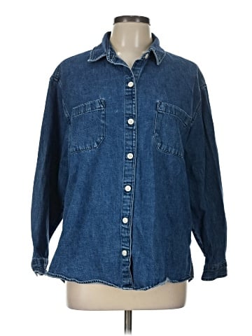 Old Navy Long Sleeve Button-Down Shirt (view 1)