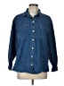 Old Navy Blue Long Sleeve Button-Down Shirt Size L - photo 1
