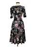 Lularoe Paisley Black Gray Cocktail Dress Size M - photo 2