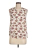 Bozzolo Ivory Brown Tank Top Size M - photo 1