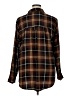 BeachLunchLounge Plaid Brown Long Sleeve Button-Down Shirt Size XL - photo 2