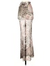 Fashion Nova Animal Print Silver Formal Skirt Size XS - photo 1