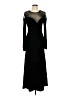 Delfine Black Cocktail Dress Size L - photo 1