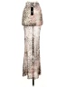 Fashion Nova Animal Print Silver Formal Skirt Size XS - photo 2