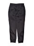 Under Armour 100% Polyester Solid Black Track Pants Size 6 - photo 2