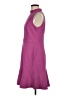Ann Taylor Solid Purple Cocktail Dress Size 8 - photo 5