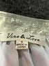 Vine & Love 100% Polyester Metallic Silver Short Sleeve Blouse Size S - photo 7