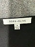 Rose + Olive Black Short Sleeve Top Size 1X - photo 7