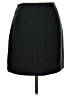 Ilyse Hart Ltd. Solid Black Formal Skirt Size 12 Petite - photo 1