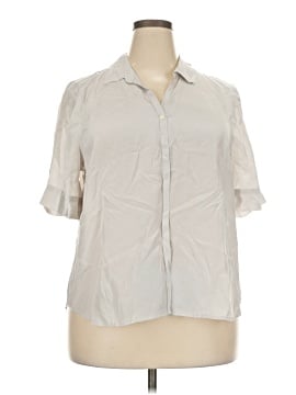 J.Crew Short Sleeve Silk Top (view 1)