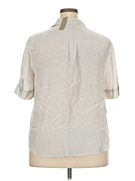 J.Crew Short Sleeve Silk Top (view 2)