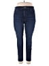 Lee Solid Blue Jeans Size 18s - photo 1