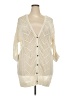 Torrid 100% Cotton Ivory Cardigan Size 2X Plus (2) - photo 1