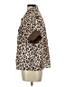 Unbranded Animal Print Brown Short Sleeve Blouse Size L - photo 5