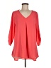 Bobeau Orange 3/4 Sleeve Blouse Size M - photo 1
