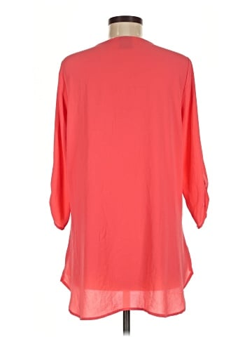 Bobeau 3/4 Sleeve Blouse (view 2)
