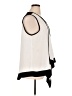 Michael Tyler 100% Polyester Ivory Sleeveless Blouse Size XL - photo 4