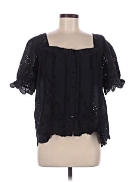 Anthropologie Short Sleeve Blouse