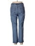 Gloria Vanderbilt Chevron-herringbone Blue Jeans Size 14 (petite) - photo 2