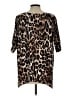 Chico's Brown Poncho Size L - photo 2