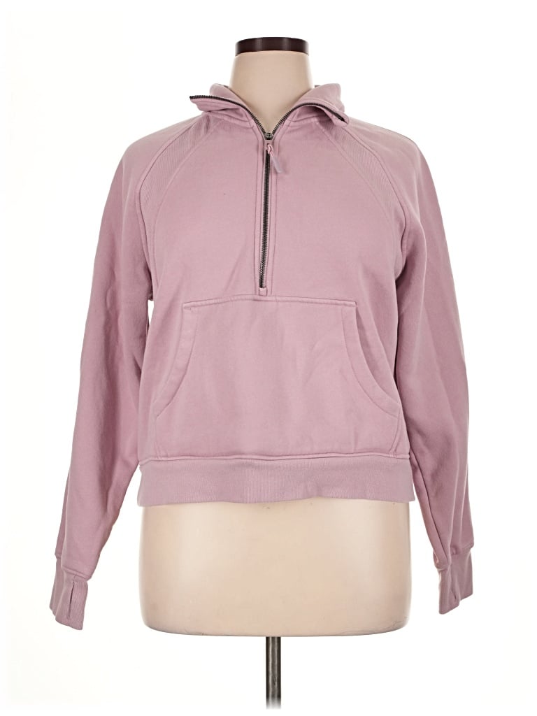 Pre-owned Jockey Pullover Hoodie In Pink