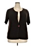 Evan Picone Brown Cardigan Size 2X - photo 1