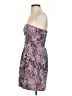 BCBGMAXAZRIA 100% Polyester Paisley Purple Cocktail Dress Size 4 - photo 5