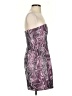 BCBGMAXAZRIA 100% Polyester Paisley Purple Cocktail Dress Size 4 - photo 4