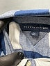 Tommy Hilfiger Checkered-gingham Blue Long Sleeve Button-Down Shirt Size S - photo 7