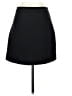 1.State Solid Black Casual Skirt Size 2 - photo 2