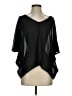 TOBI 100% Polyester Black 3/4 Sleeve Blouse Size S - photo 1