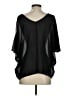 TOBI 100% Polyester Black 3/4 Sleeve Blouse Size S - photo 2