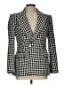 Zara Houndstooth Ivory Blazer Size L - photo 1