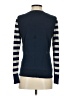 Banana Republic Stripes Blue Silk Pullover Sweater Size S - photo 2