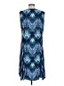 JM Collection Paisley Blue Casual Dress Size L - photo 2