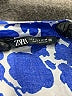 Zara Print Blue Casual Dress Size S - photo 7