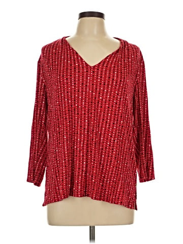 Liz Claiborne 3/4 Sleeve Blouse (view 1)