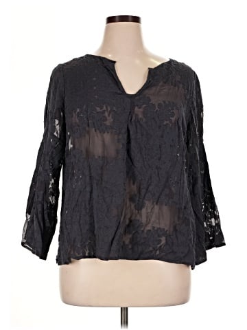 Sigrid Olsen 3/4 Sleeve Blouse (view 1)