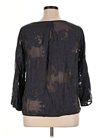 Sigrid Olsen 3/4 Sleeve Blouse (view 2)