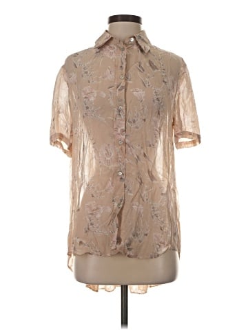 Chan Luu Short Sleeve Blouse (view 1)