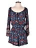 American Eagle Outfitters 100% Viscose Paisley Blue Romper Size M - photo 1