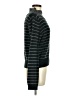 Lumiere Stripes Black Turtleneck Sweater Size L - photo 4