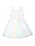 Assorted Brands 100% Polyester White Purple Dress Size 7 - photo 1