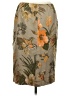 Unbranded Tropical Gray Tan Casual Skirt Size M - photo 2